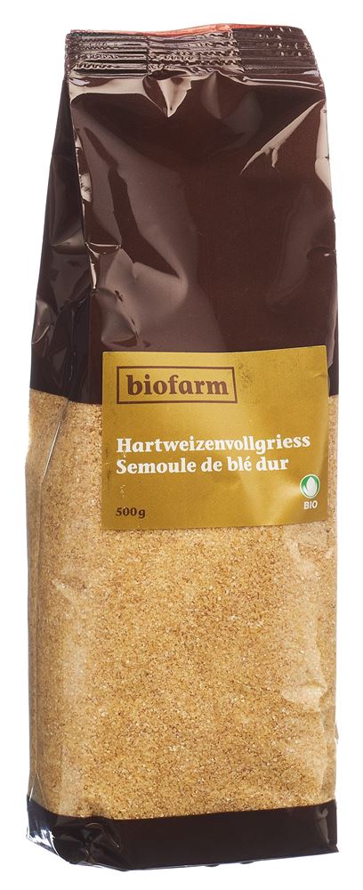Biofarm semoule de blé dur complète