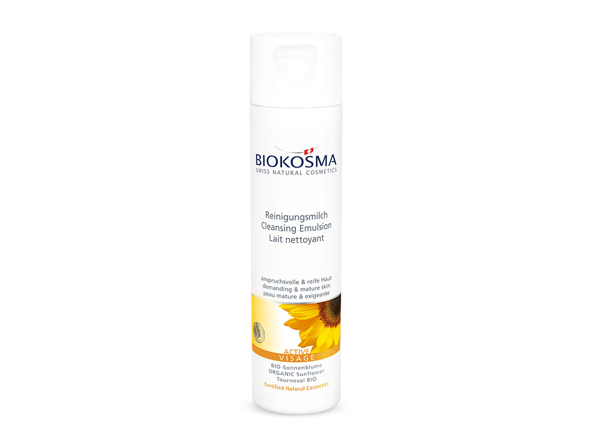 BIOKOSMA ACTIVE Lait nettoyant pour le visage