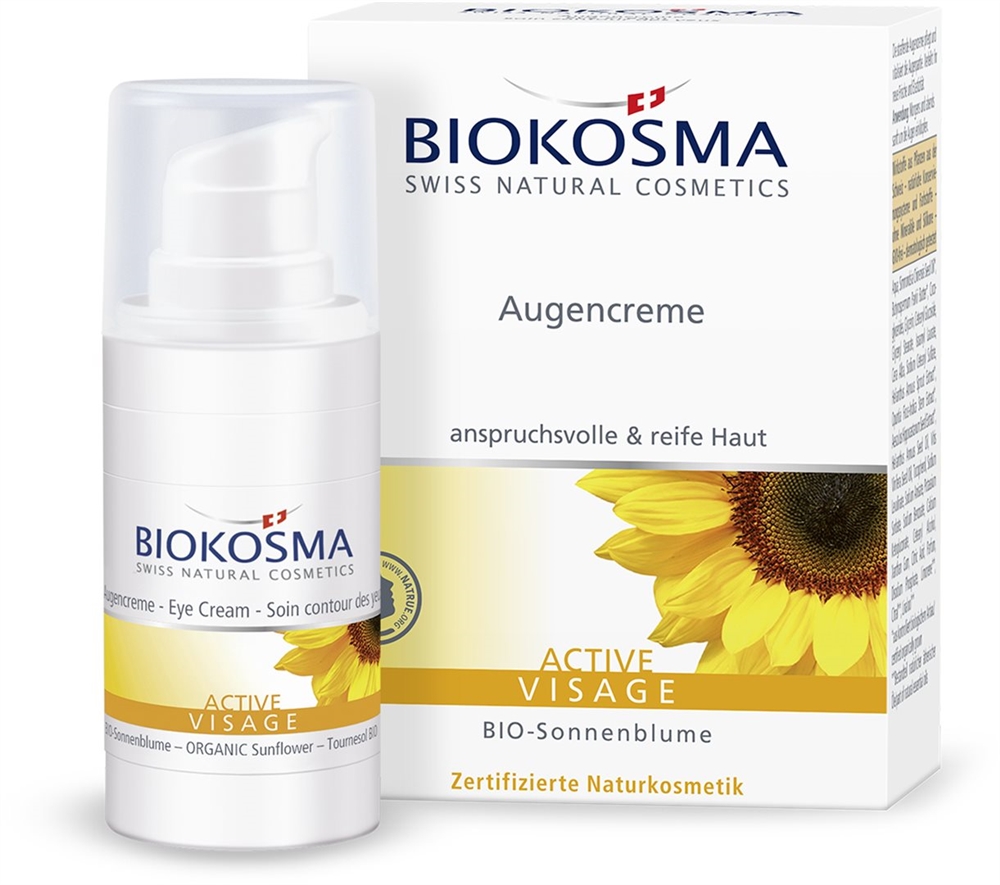 BIOKOSMA ACTIVE Visage Augencreme, Bild 2 von 3