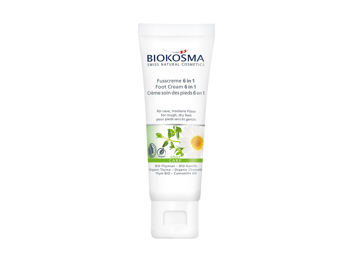 BIOKOSMA Crème soin des pieds 6 en 1 minisize, image principale