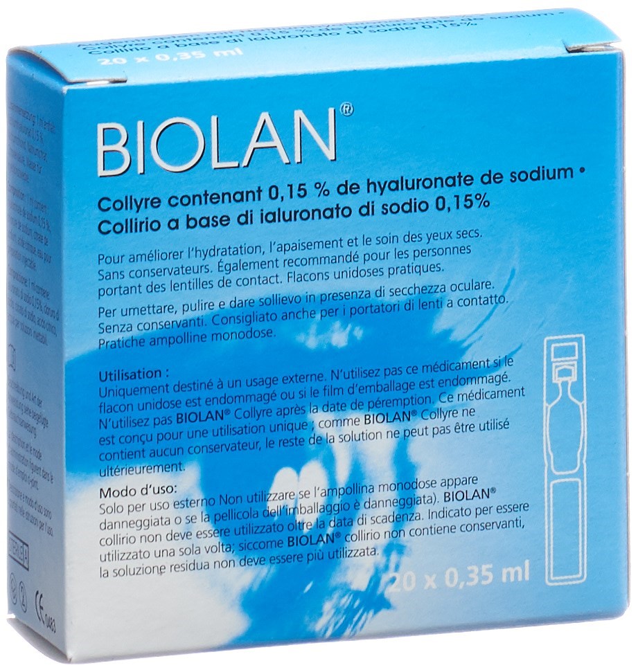 BIOLAN gtt opht monodos 0.35 ml, image 2 sur 2