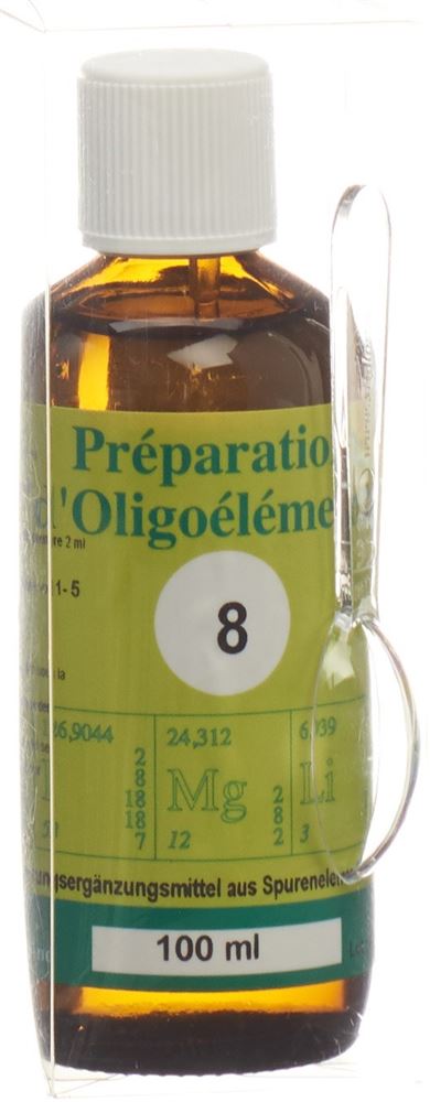 BIOLIGO POE 8 Renoligo Préparation d'oligoéléments/Genièvre-Ortie, Hauptbild