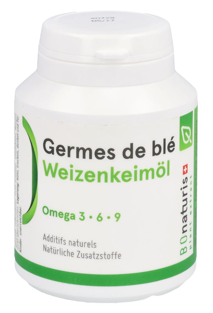 BIONATURIS Weizenkeimöl 500 mg
