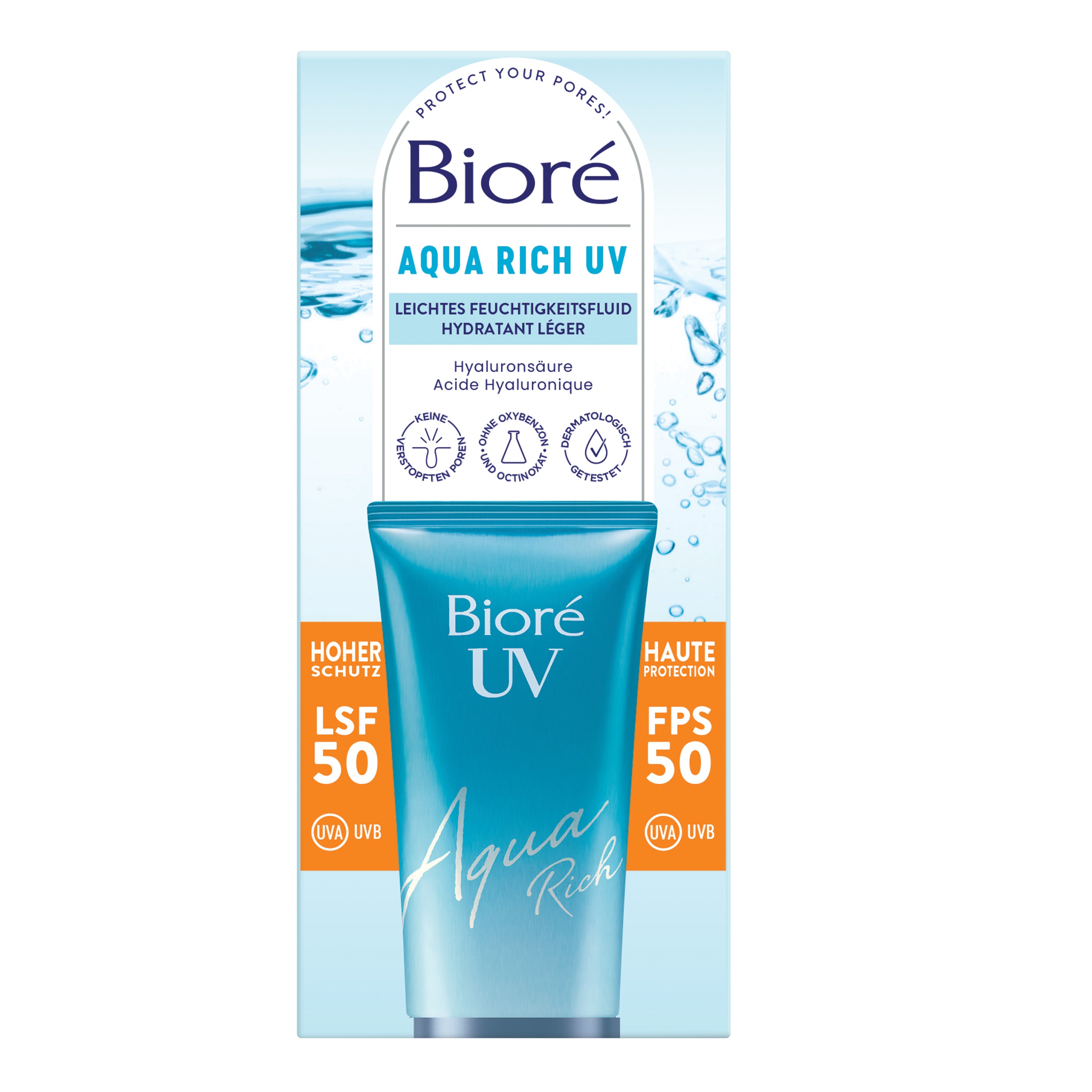 BIORE Aqua Rich UV Feuchtigkeitsfluid