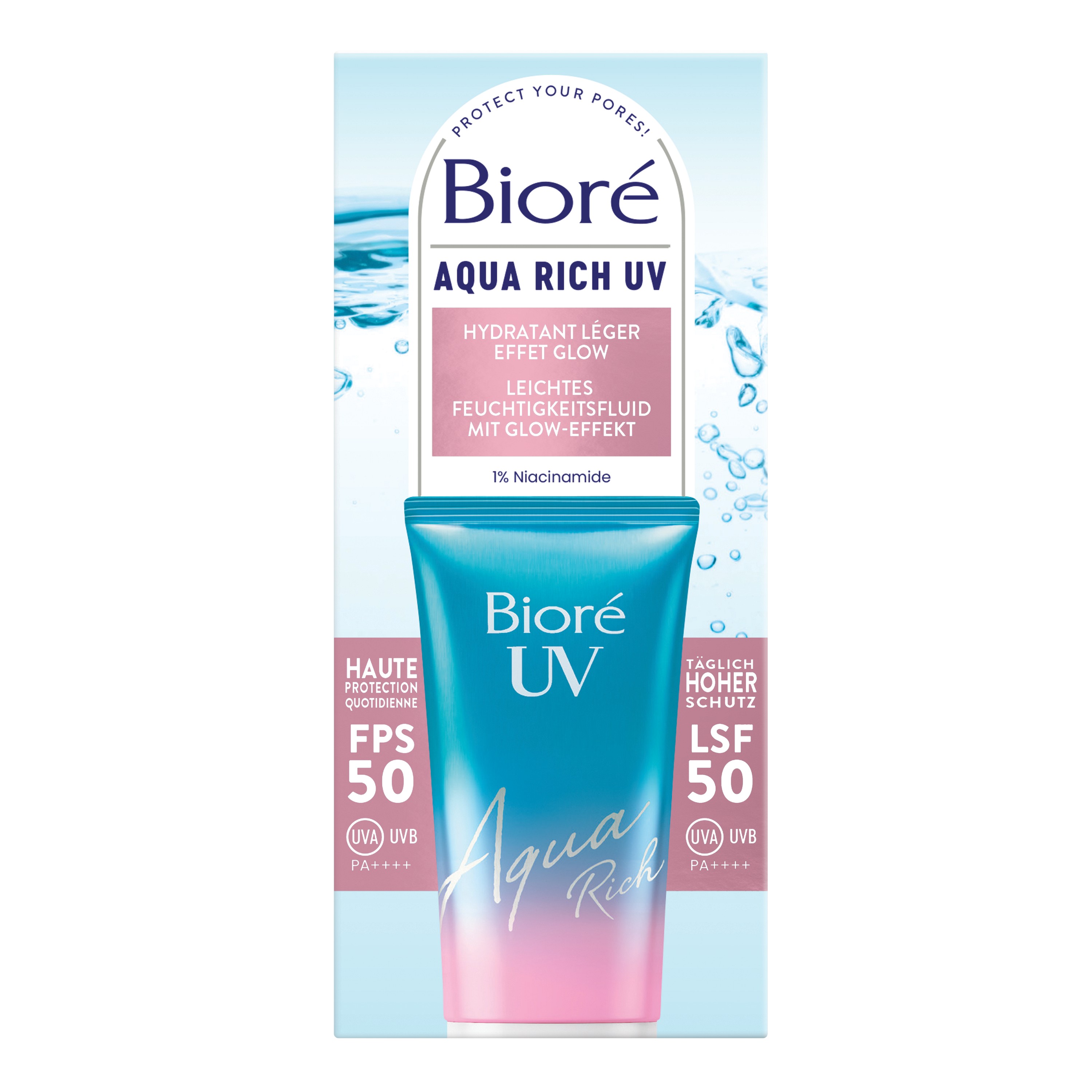 BIORE Aqua Rich UV Feuchtigkeitsfluid