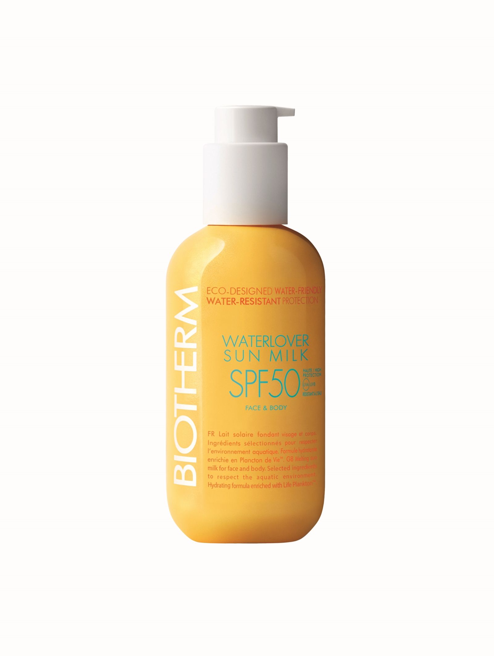 BIOTHERM Waterlover Sun Milk Sun Protection Factor 50, Hauptbild