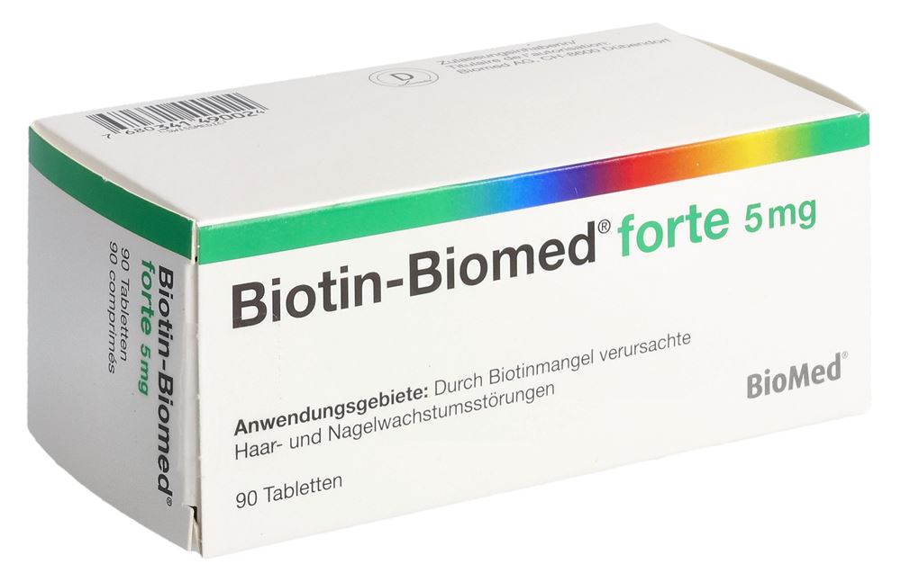 Biotin-Biomed forte 5 mg, Hauptbild