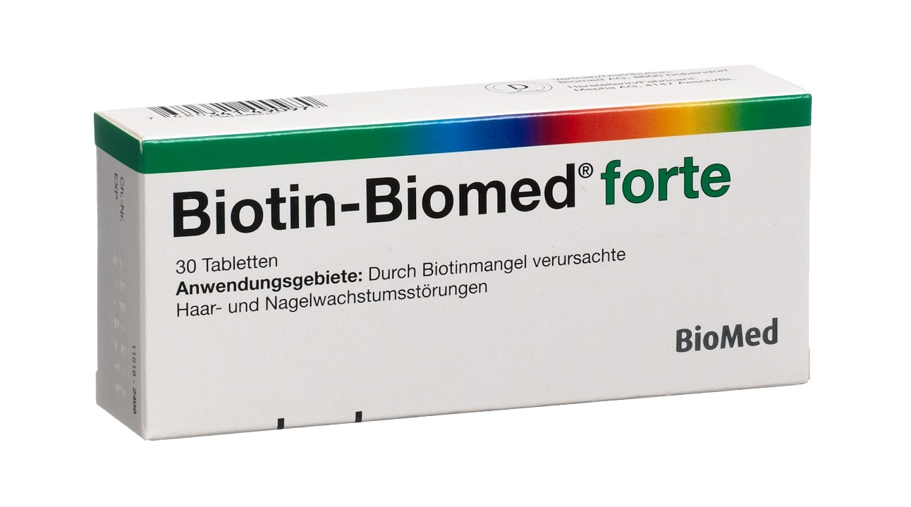 Biotin-Biomed forte 5 mg, Hauptbild