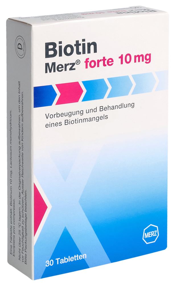 Biotin Merz forte 10 mg, Hauptbild