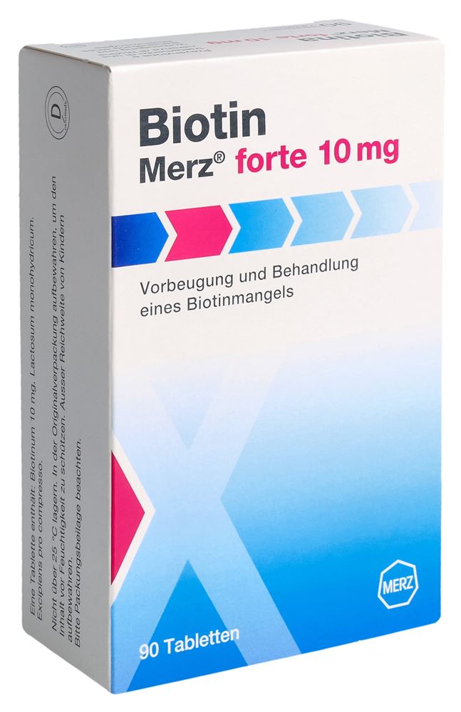 Biotin Merz forte 10 mg, Hauptbild