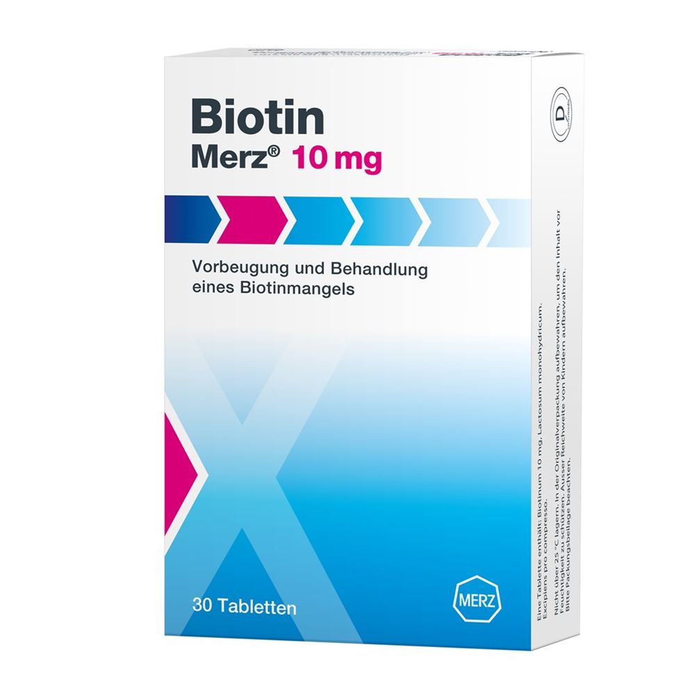 BIOTINE Merz 10 mg, Hauptbild