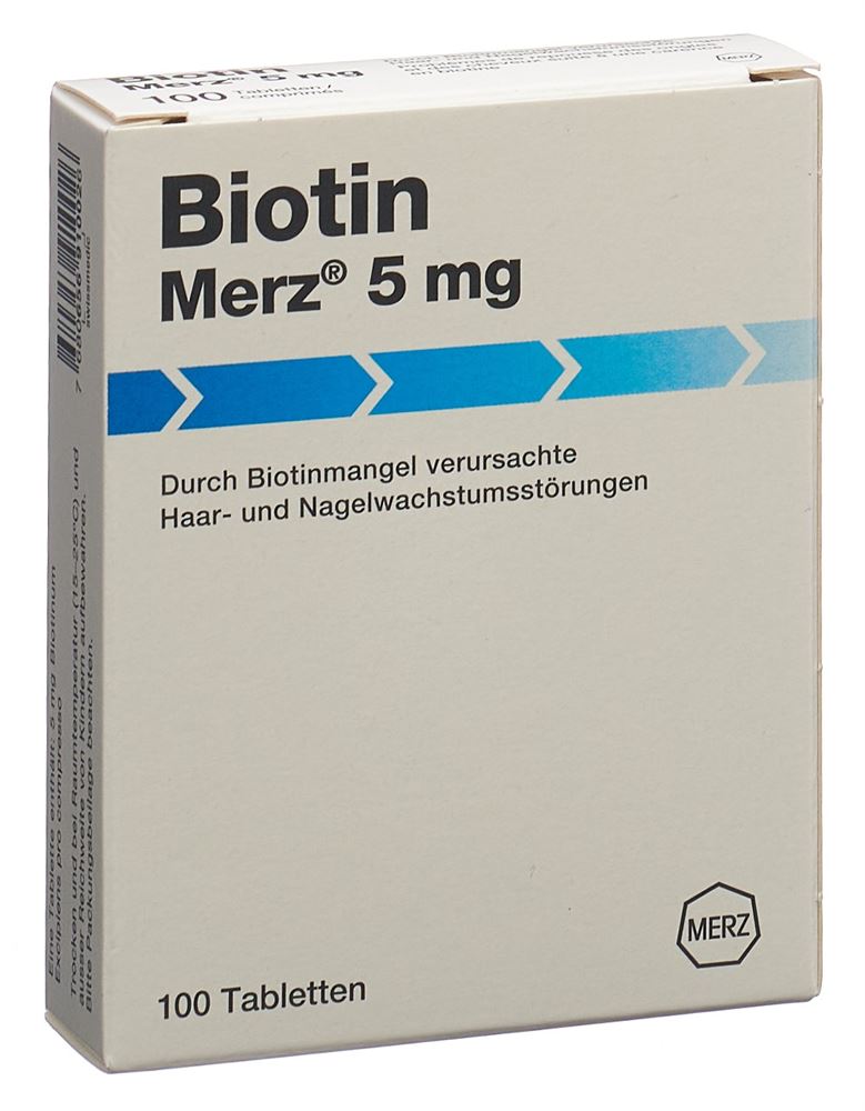 Biotin Merz 5 mg