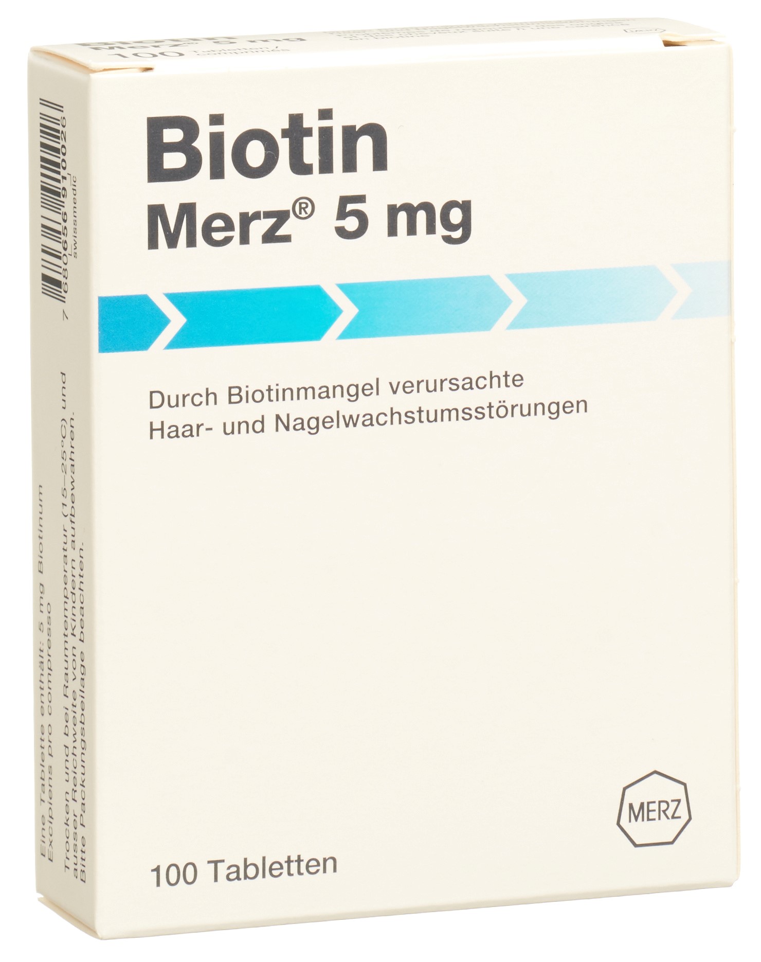 BIOTINE Merz 5 mg, image principale