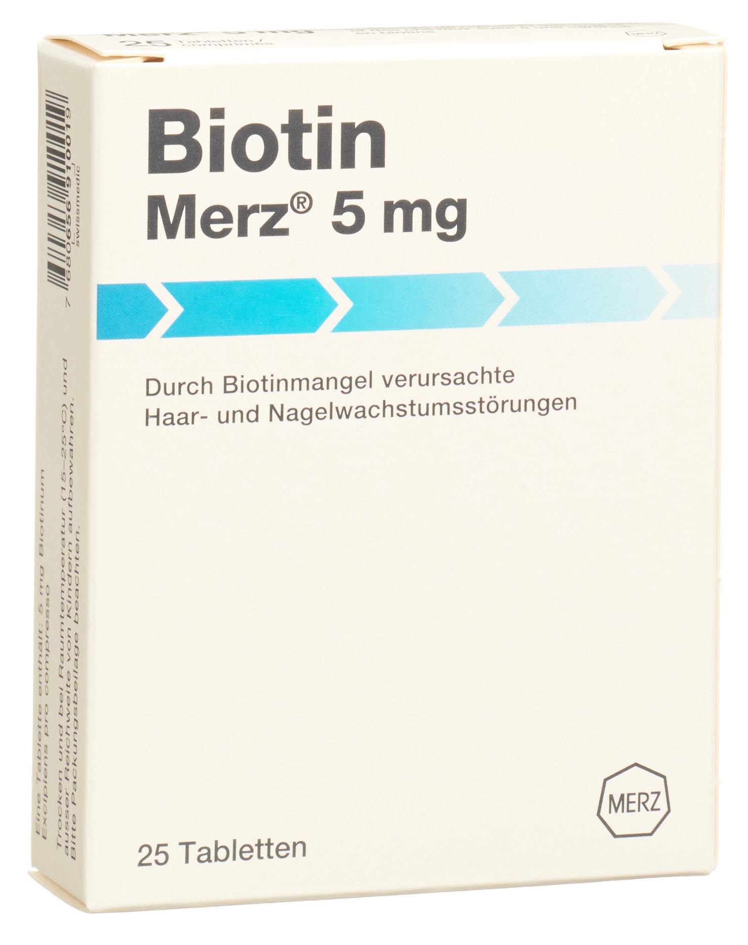 BIOTINE Merz 5 mg, image principale