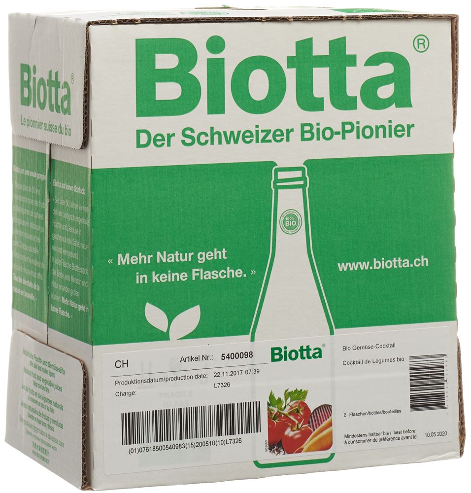 BIOTTA Gemüsecocktail