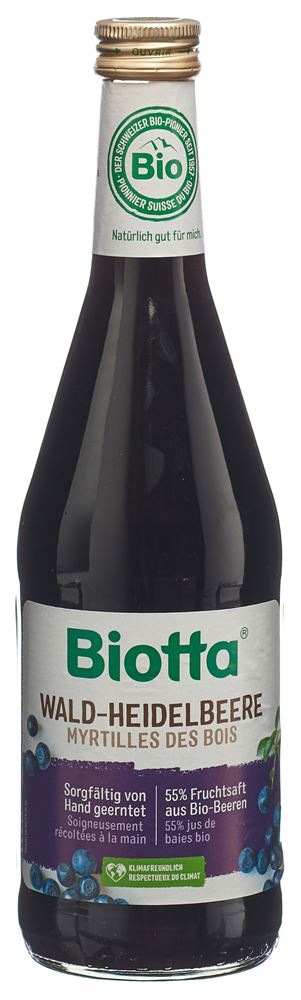 BIOTTA Myrtilles des bois