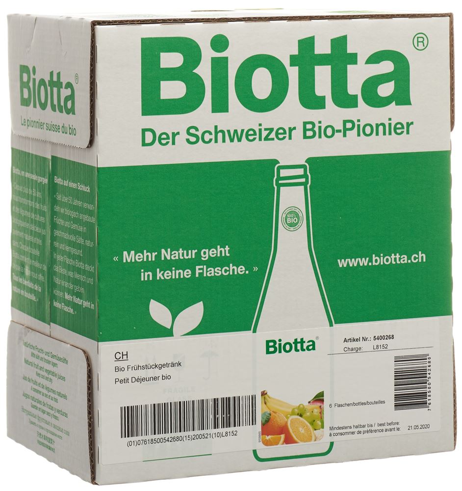 BIOTTA Petit déjeuner