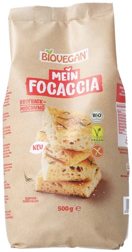 BIOVEGAN Mon Focaccia mélange pour pain