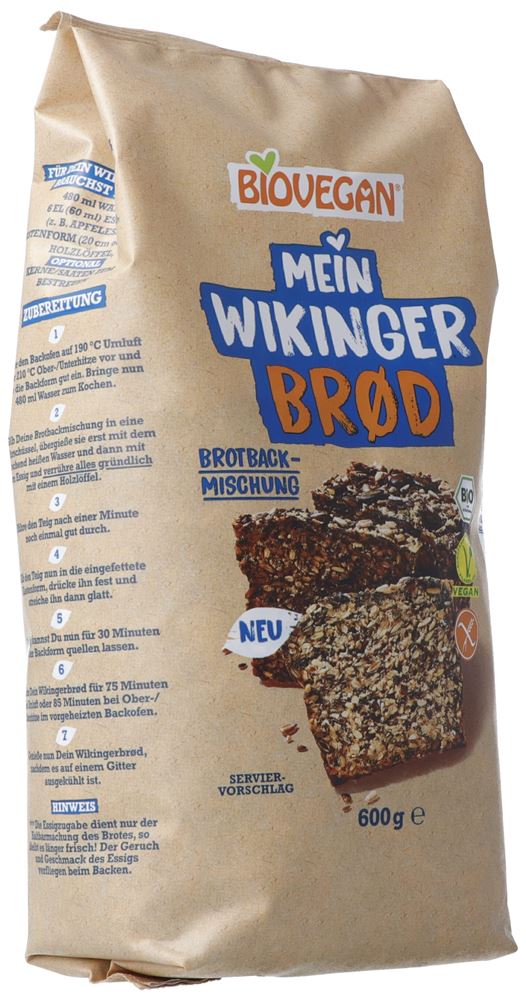 BIOVEGAN Mon Pain Viking mélange pour pain