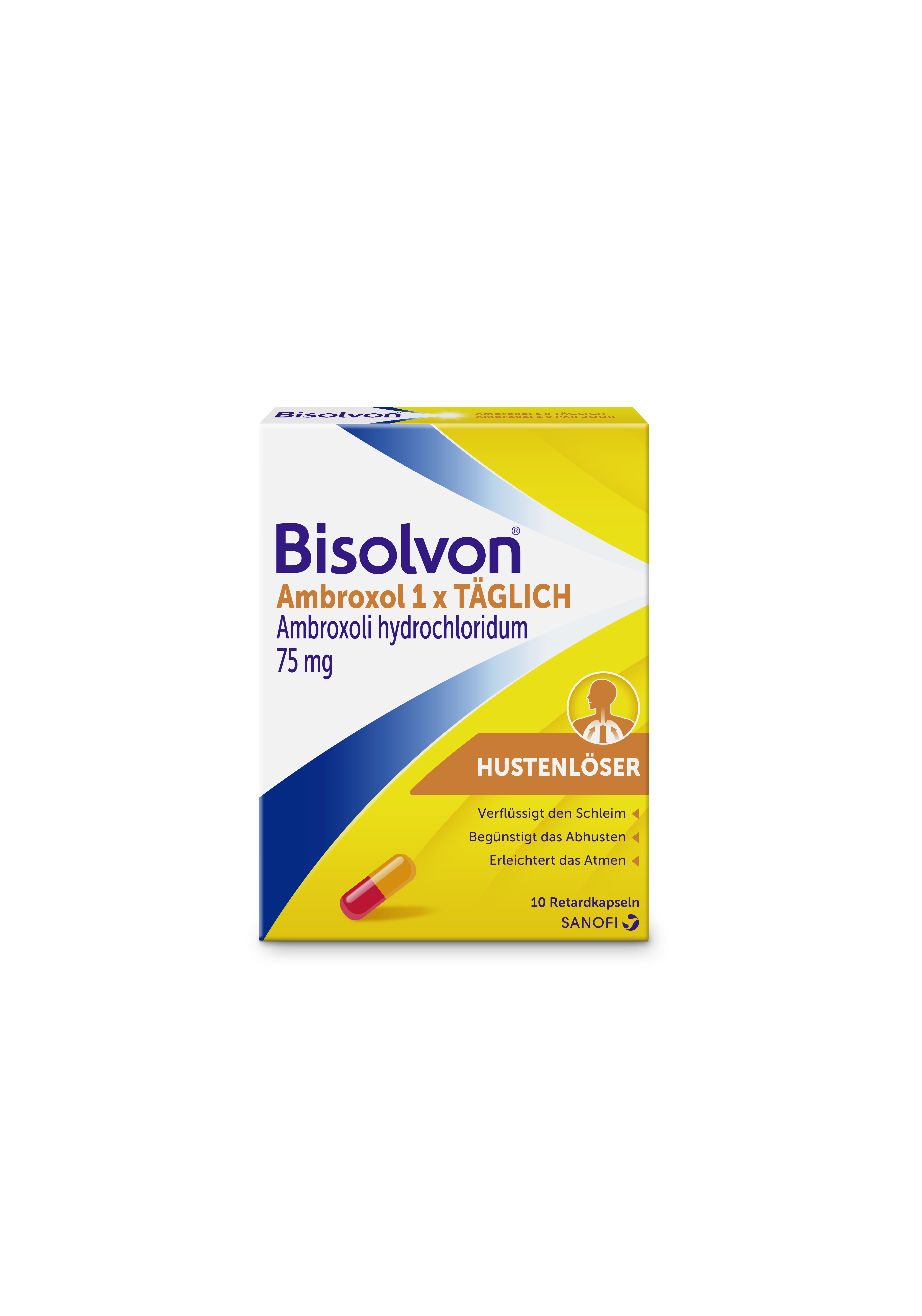 Bisolvon Ambroxol 1x PAR JOUR 75 mg