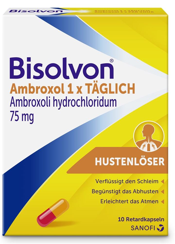 Bisolvon Ambroxol 1x TÄGLICH 75 mg