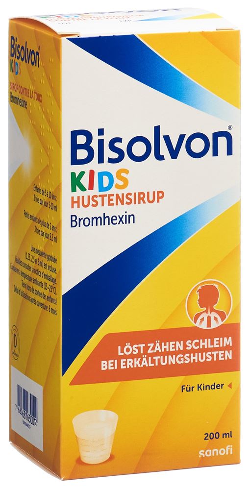 Bisolvon Kids Hustensirup, Hauptbild