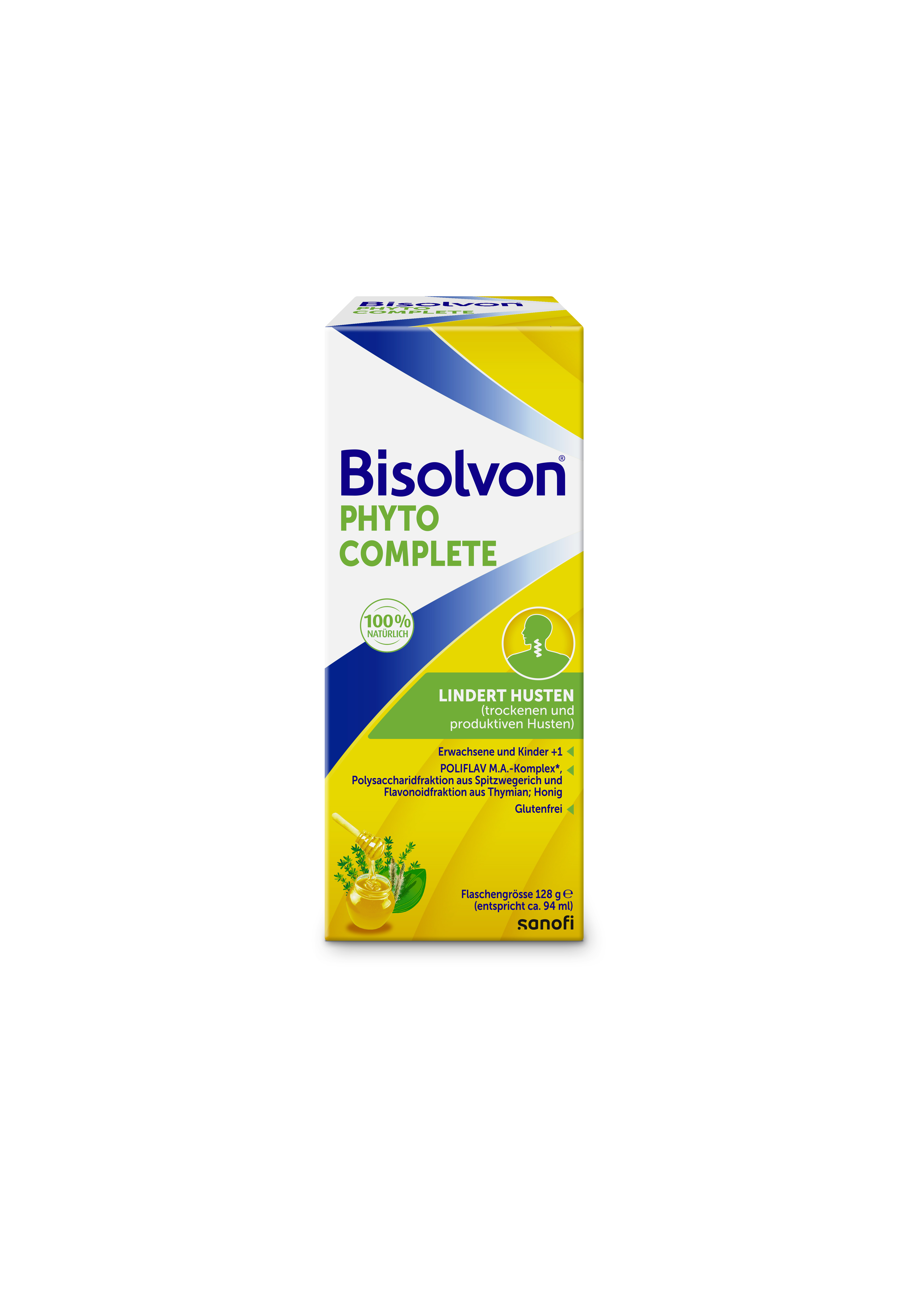 Bisolvon Phyto Complete sirop contre la toux, image principale