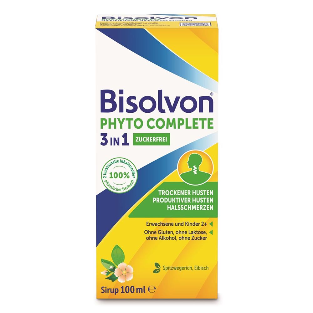 Bisolvon Phyto Complete sirop contre la toux