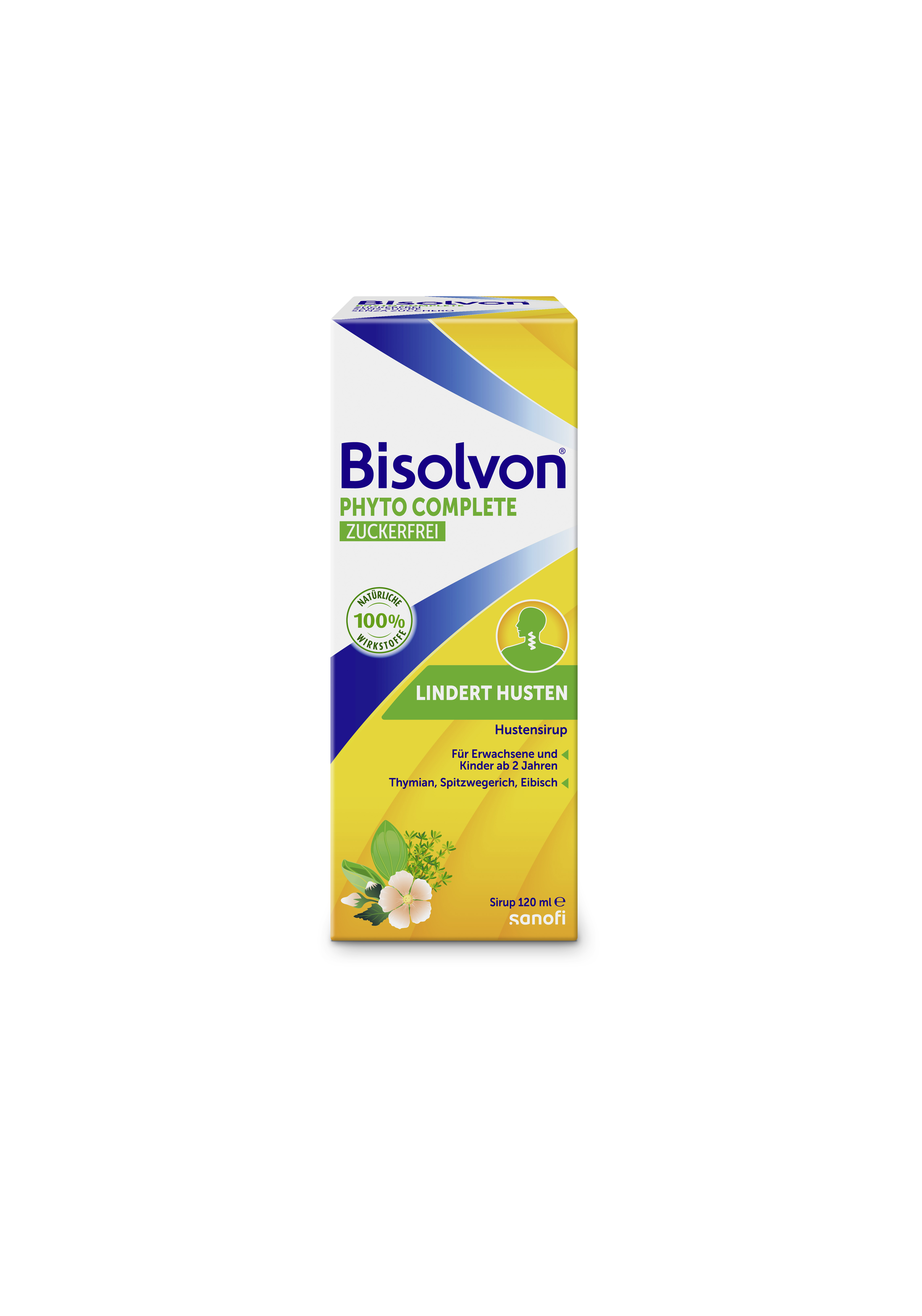 Bisolvon Phyto Complete sirop sans sucre contre la toux