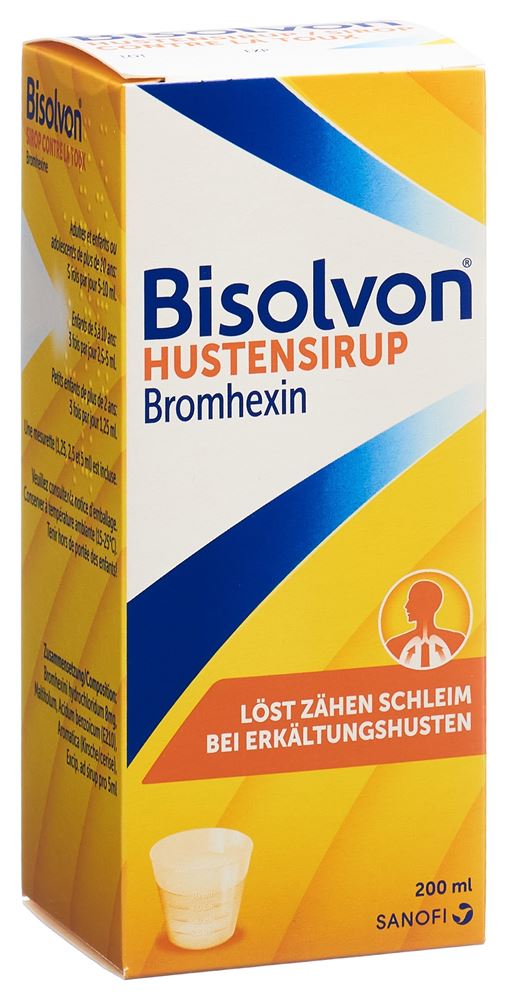 Bisolvon sirop contre la toux
