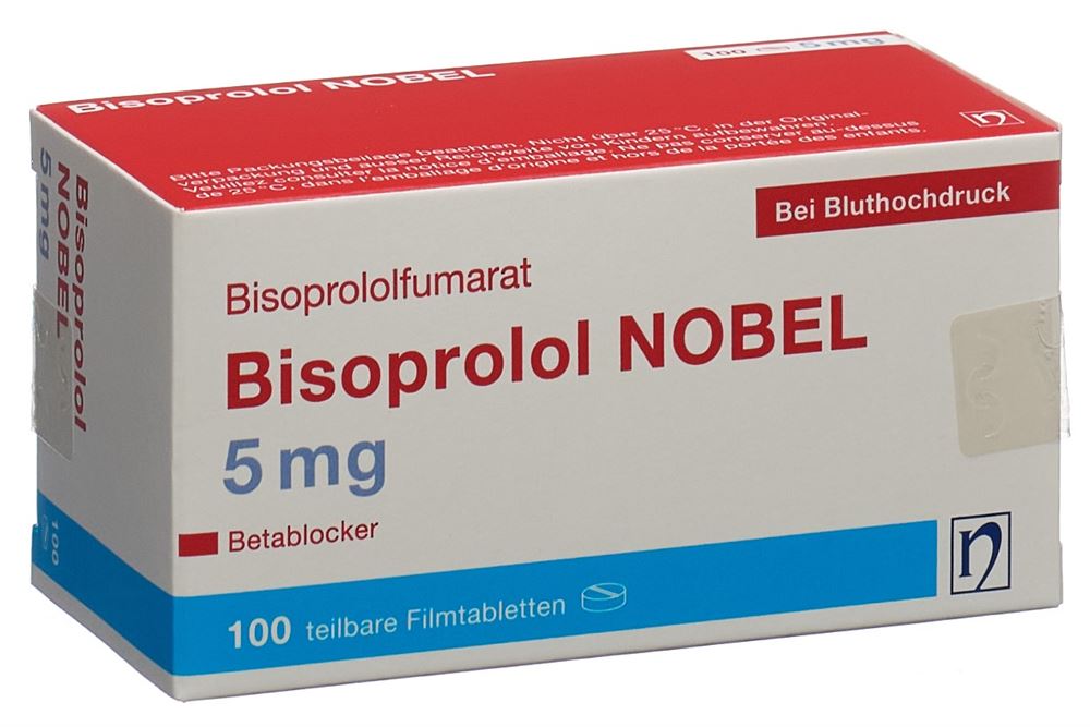 BISOPROLOL NOBEL 5 mg, image principale
