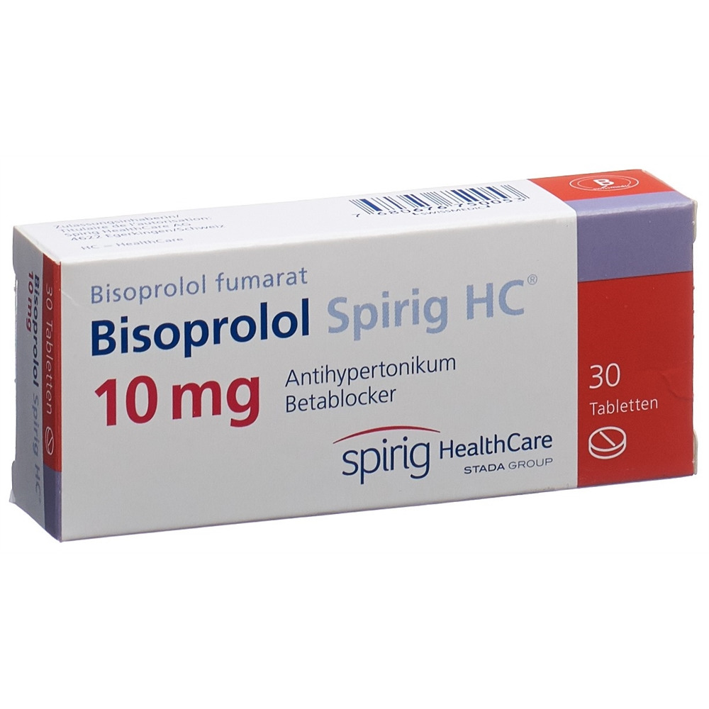 BISOPROLOL Spirig HC 10 mg, Hauptbild