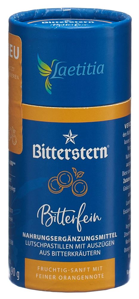 Bitterstern Pastillen Bitterfein, Hauptbild