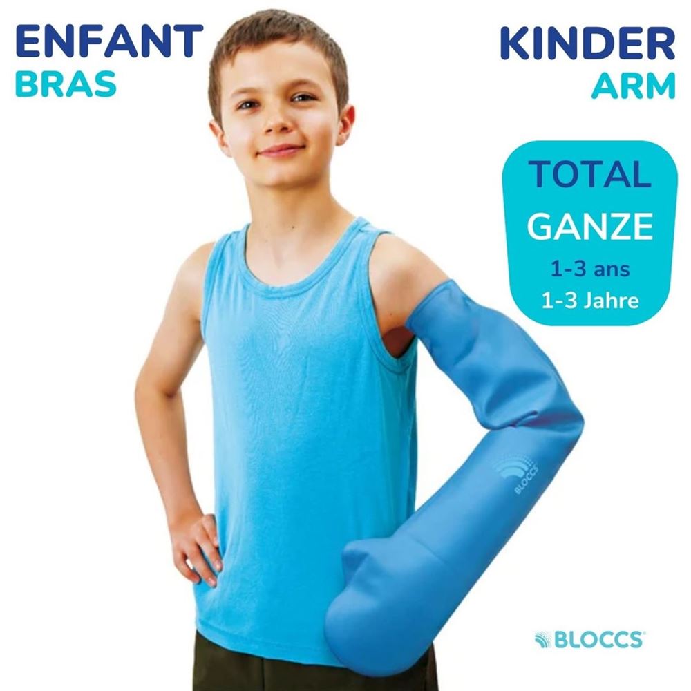 Bloccs protection étanche pour le bain bras, image 2 sur 2