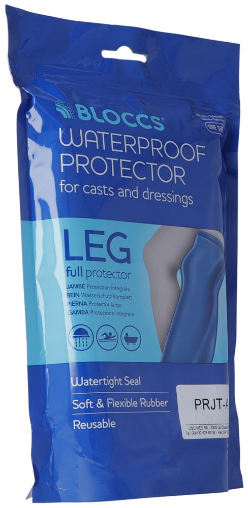 Bloccs protection étanche pour le bain jambe, image principale