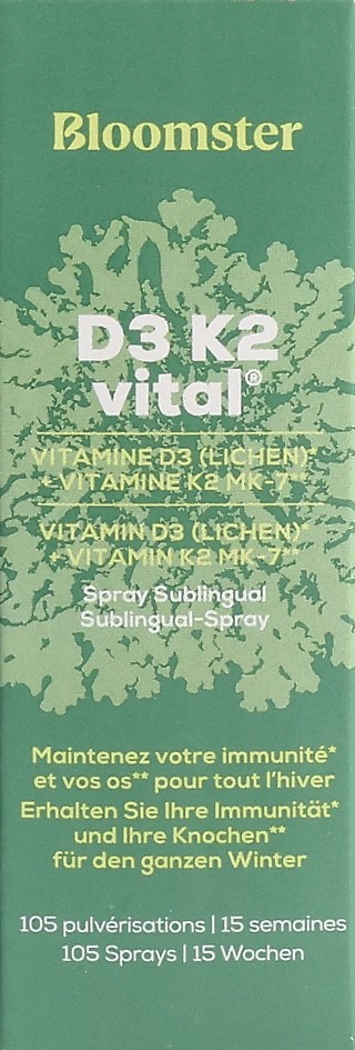 BLOOMSTER D3 K2 Vital