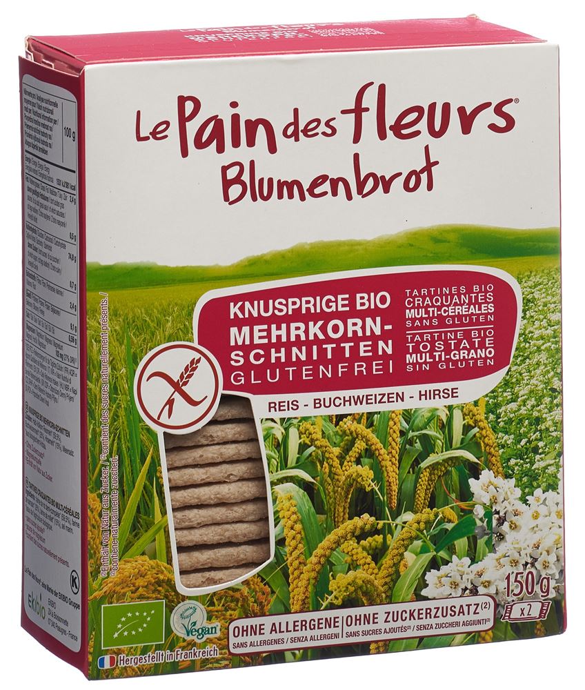 LE PAIN DES FLEURS Knusprige Schnitten