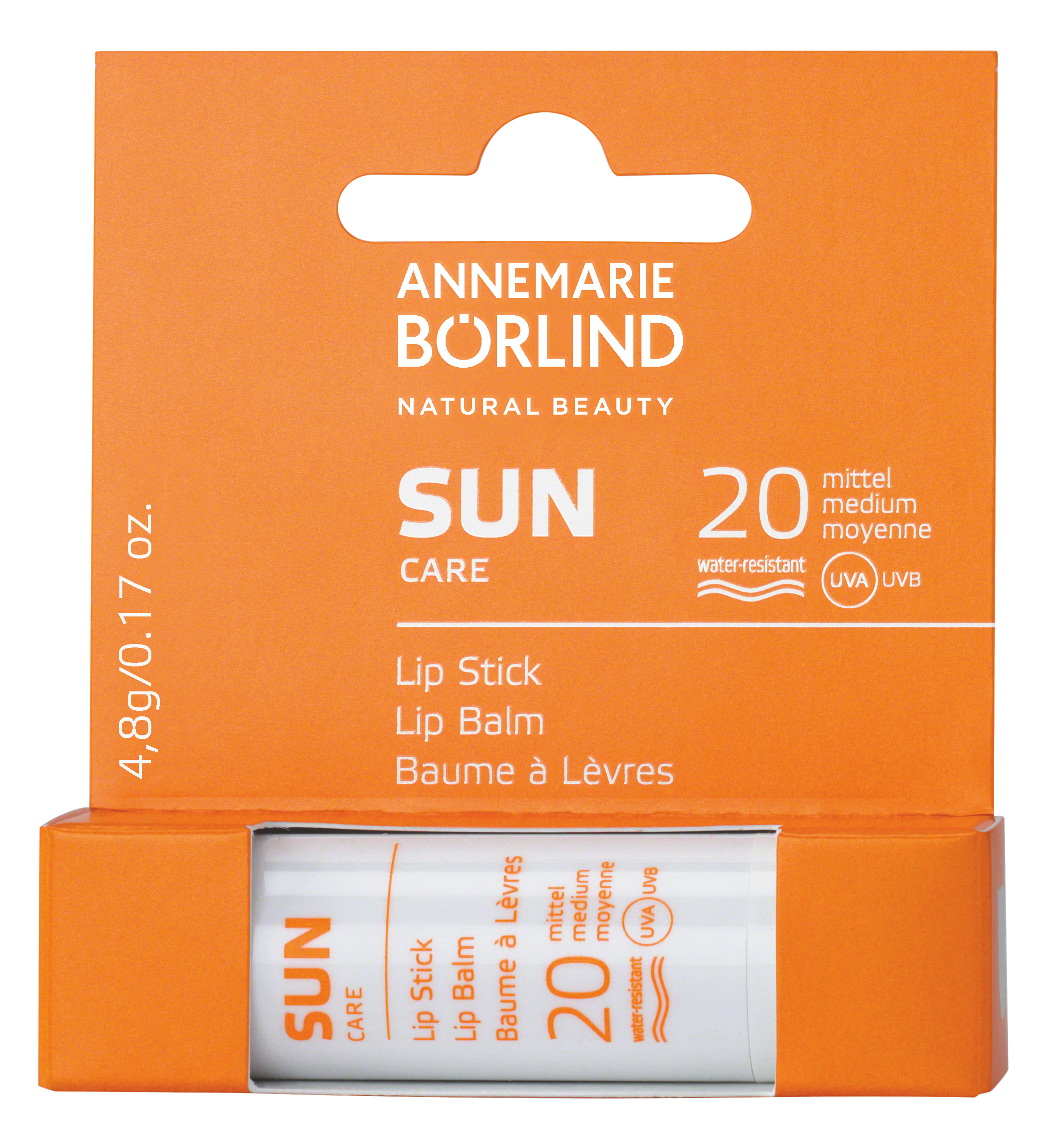 Annemarie Börlind Suncare Lips Lip Stick LSF 20, Hauptbild