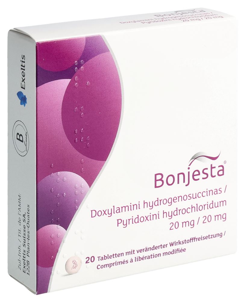 BONJESTA cpr ret 20mg/20mg blist 20 pce, image principale BONJESTA cpr ret 20mg/20mg blist 20 pce, image principale