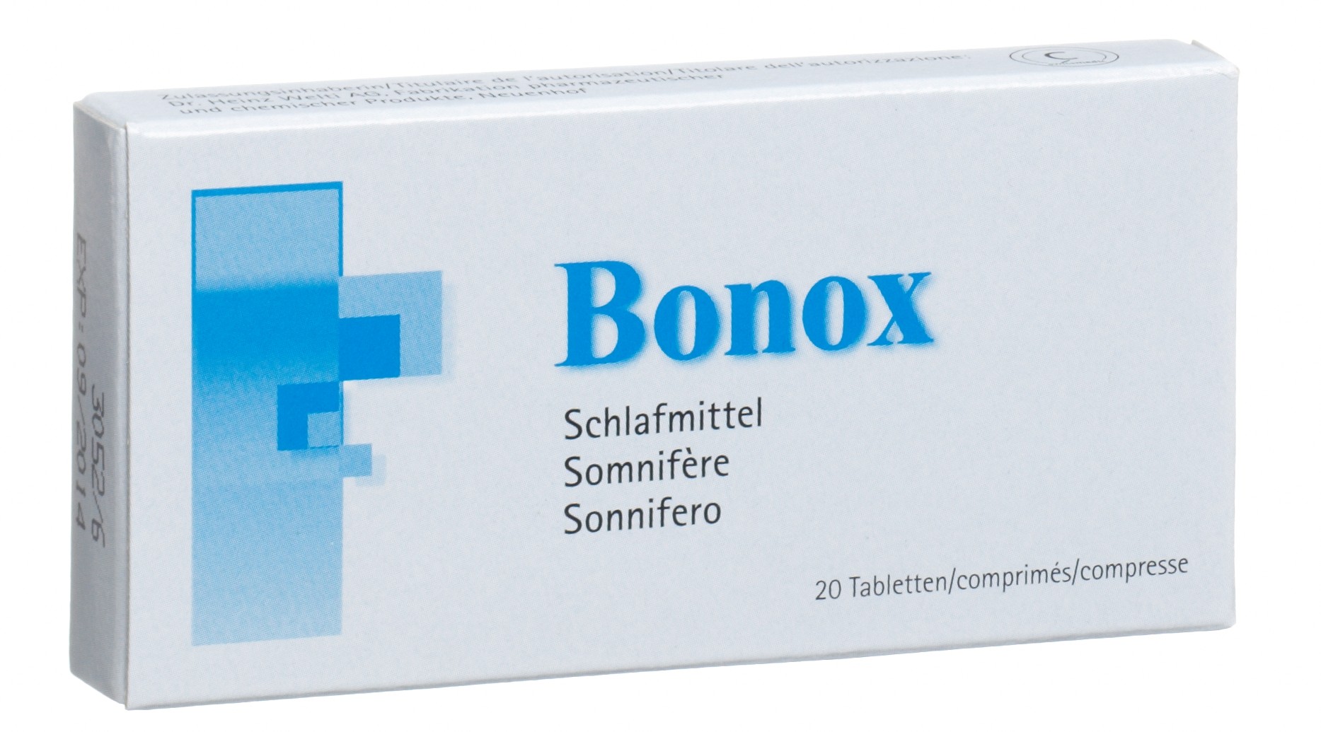 Bonox cpr 50 mg blist 20 pce, image principale
