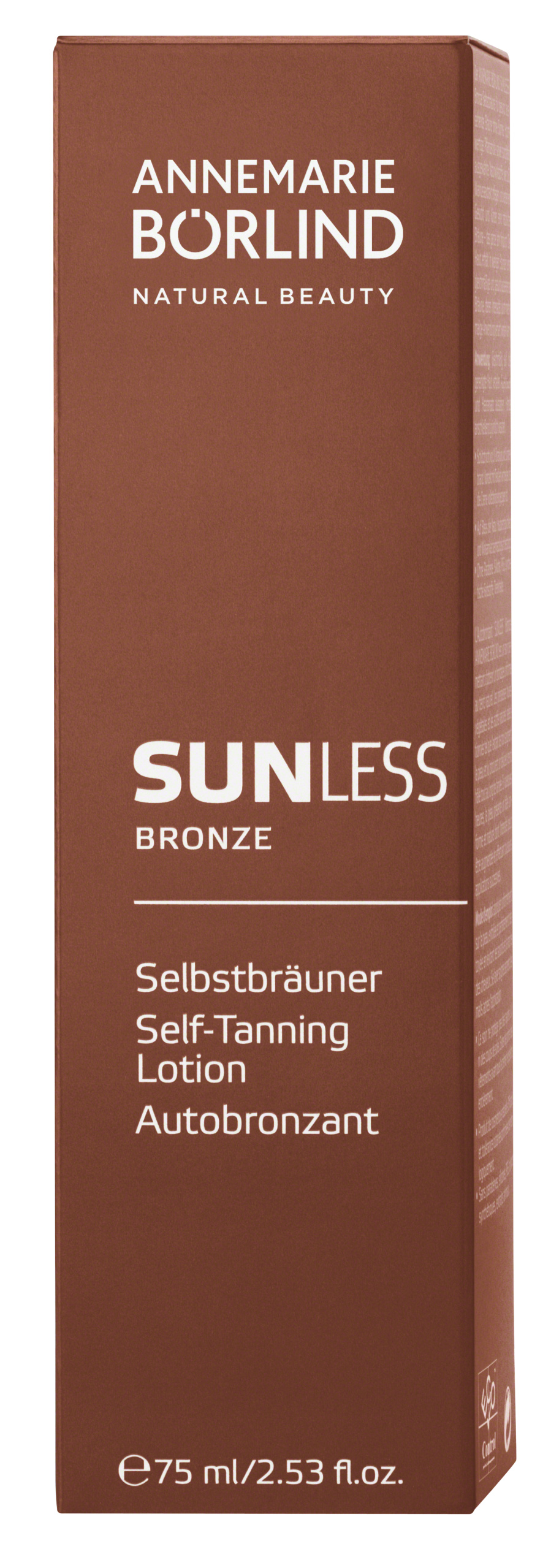 ANNEMARIE BOERLIND Selbstbräun Sunless Bronze Tube, image 2 sur 2