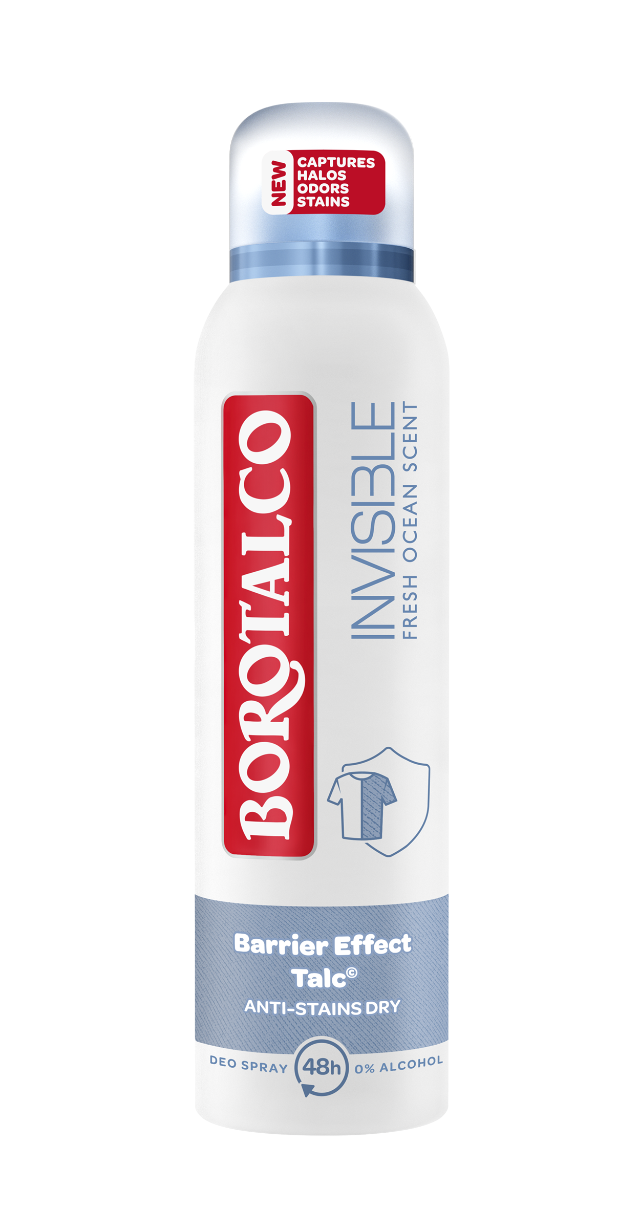 BOROTALCO Deo Invisible Fresh