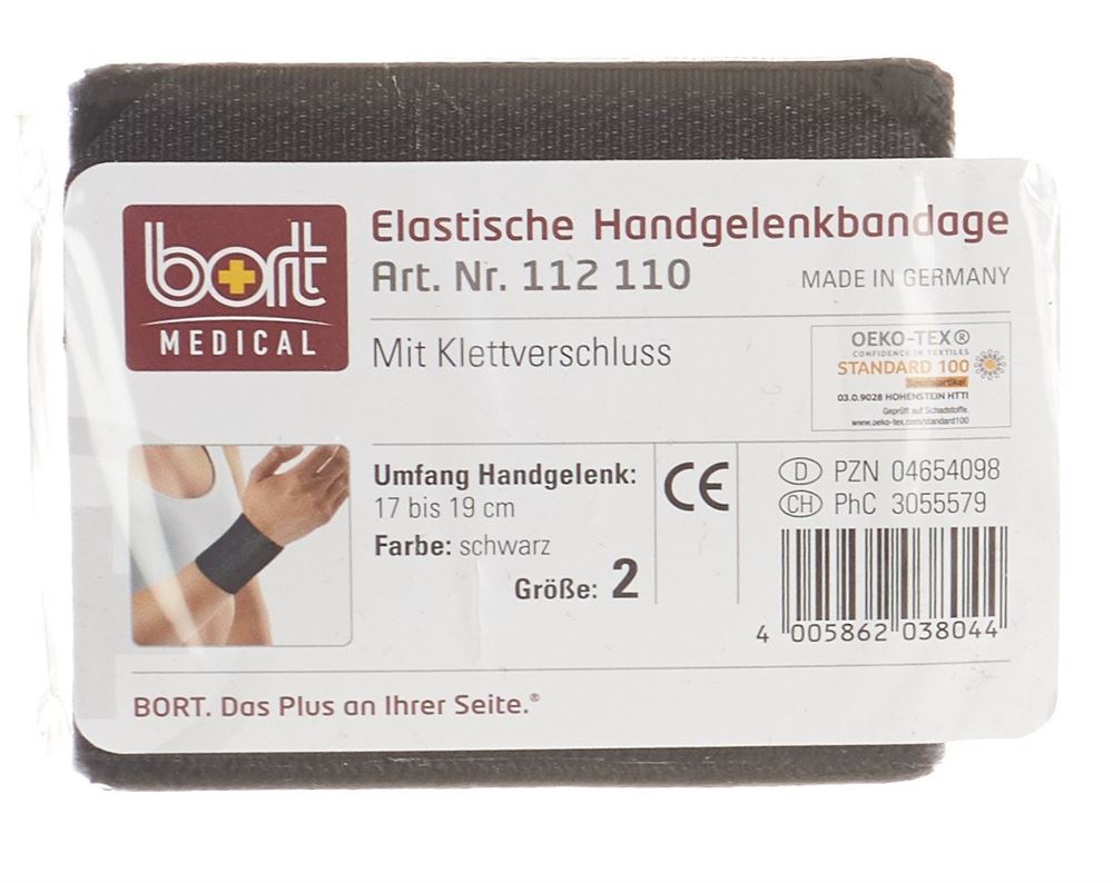 BORT Handgelenkbandage Velcro 8cm, Hauptbild