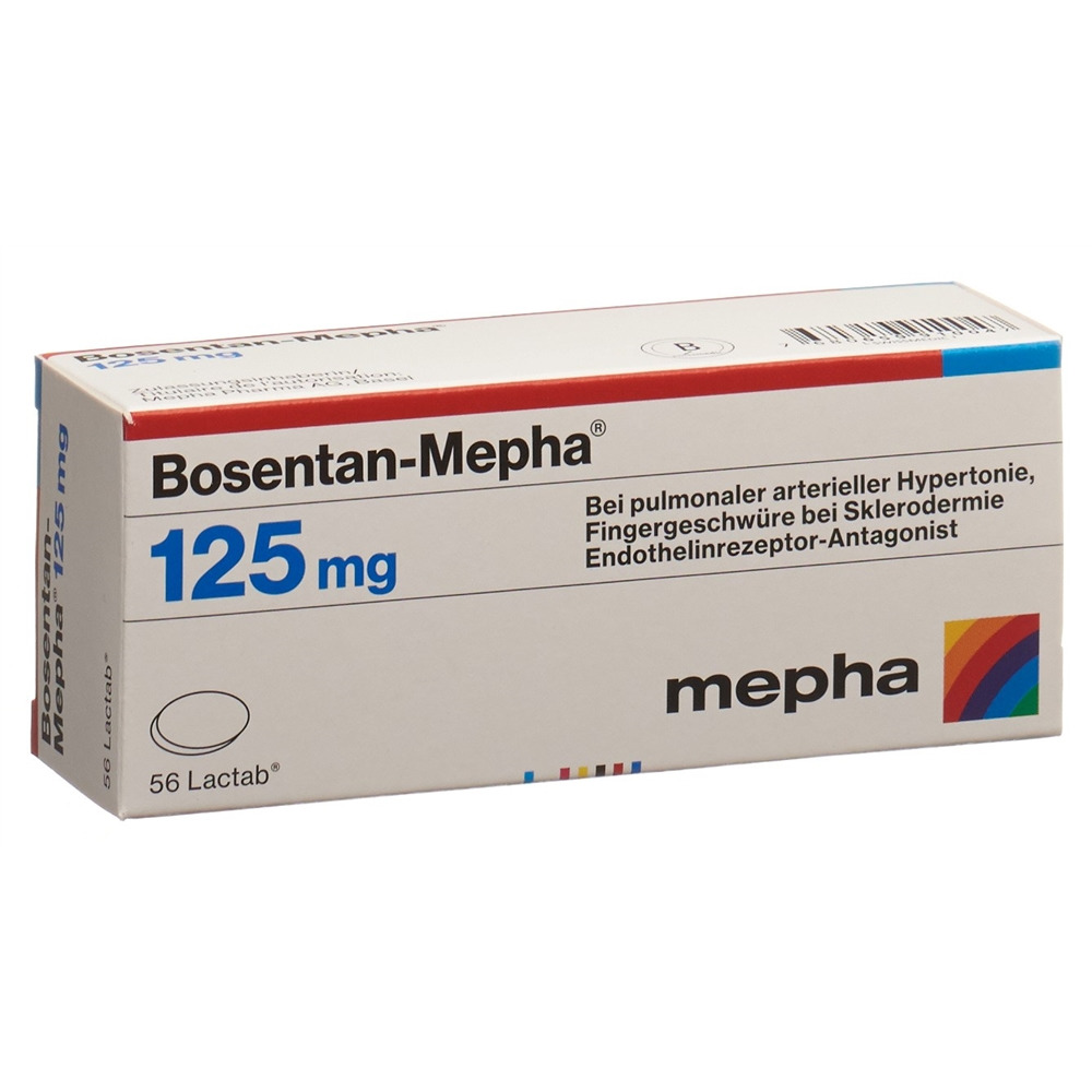 BOSENTAN Mepha 125 mg, Hauptbild