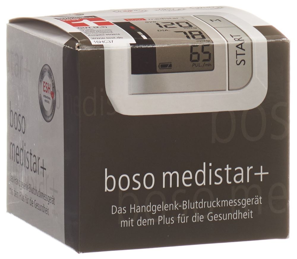 BOSO Medistar+ Blutdruckmessgerät fürs Handgelenk