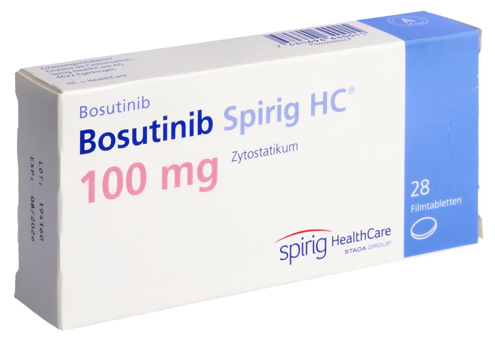 BOSUTINIB Spirig HC 100 mg, image principale