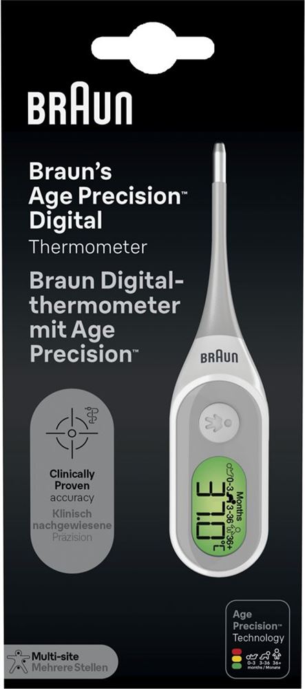 BRAUN digital Thermometer