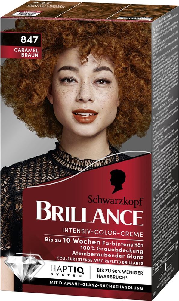 BRILLANCE 847 Caramel Braun 1 Stk, Hauptbild