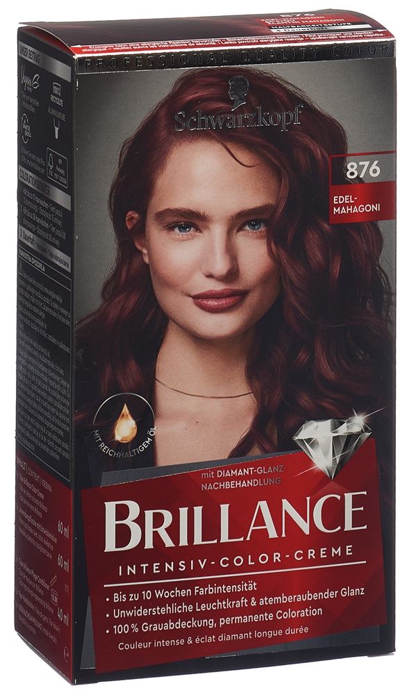 BRILLANCE 876 Edelmahagoni 1 Stk, Hauptbild