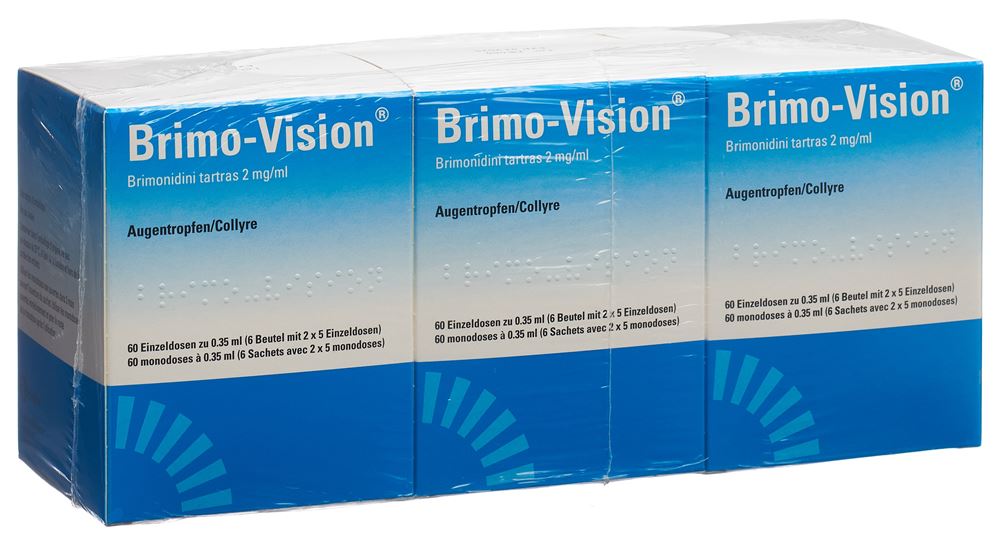 BRIMO VISION Gtt Opht 2 mg/ml Monodos 0.35 ml